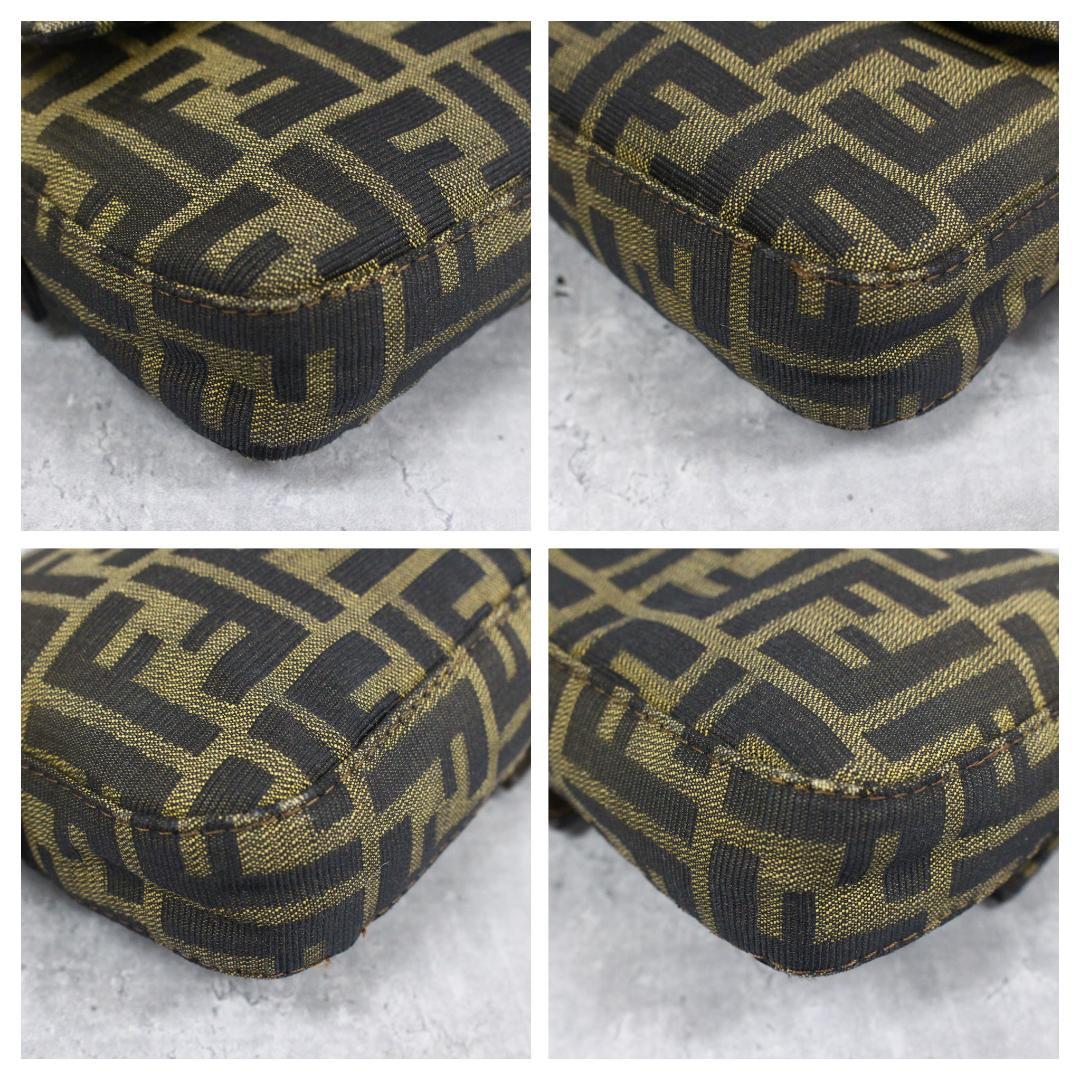 ◇美品 フェンディ マンマバケット ズッカ柄 FFロゴ ショルダーバッグ