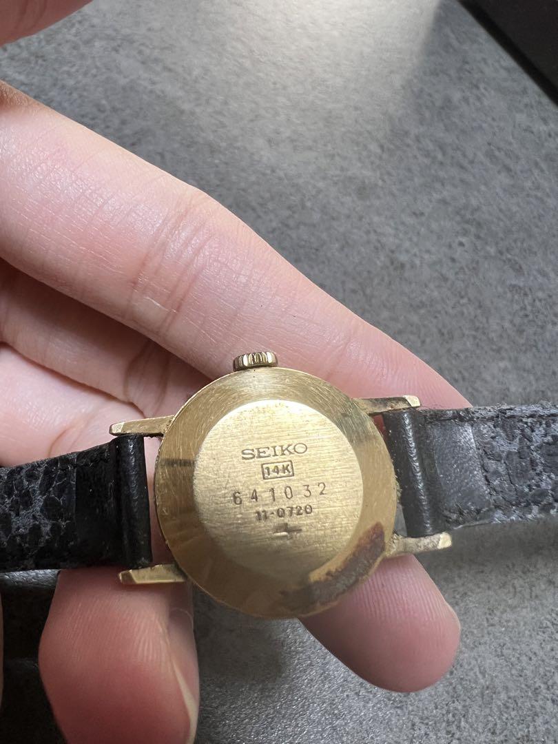 腕時計　14k SEIKO