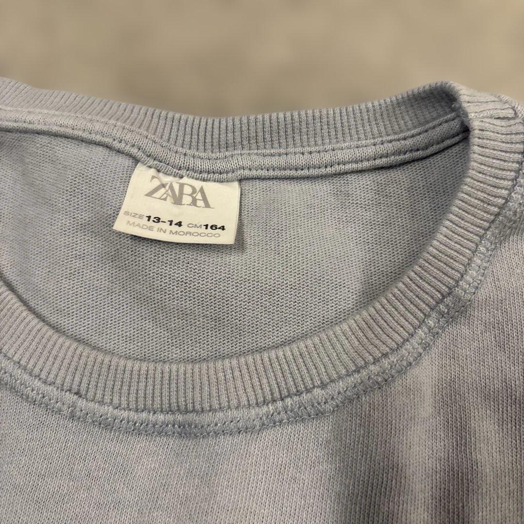 ノースリーブ ZARA ノースリーブタンクトップ 13-14歳 黒キャミは参考です