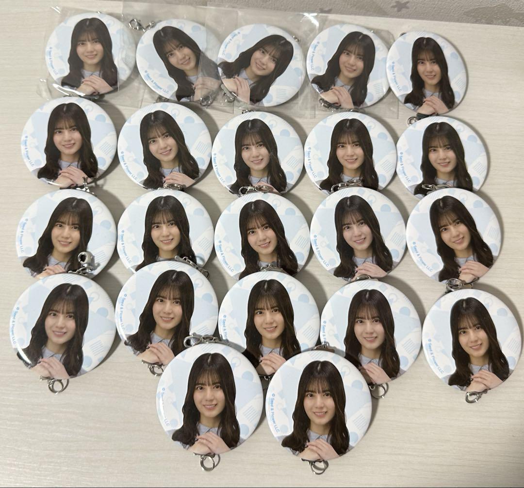 日向坂46 小坂菜緒 缶バッジ 24個 バラ売り可(値段は全てまとめての物です) 日向坂46 小坂菜緒 絶対的第六感 グッズ 缶バッジ