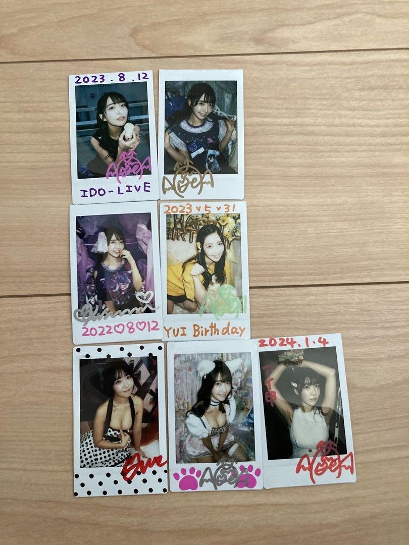 天羽希純　チェキ12枚セット Yahoo!オークション - 【 天羽希純・直筆サイン入りチェキ 】君