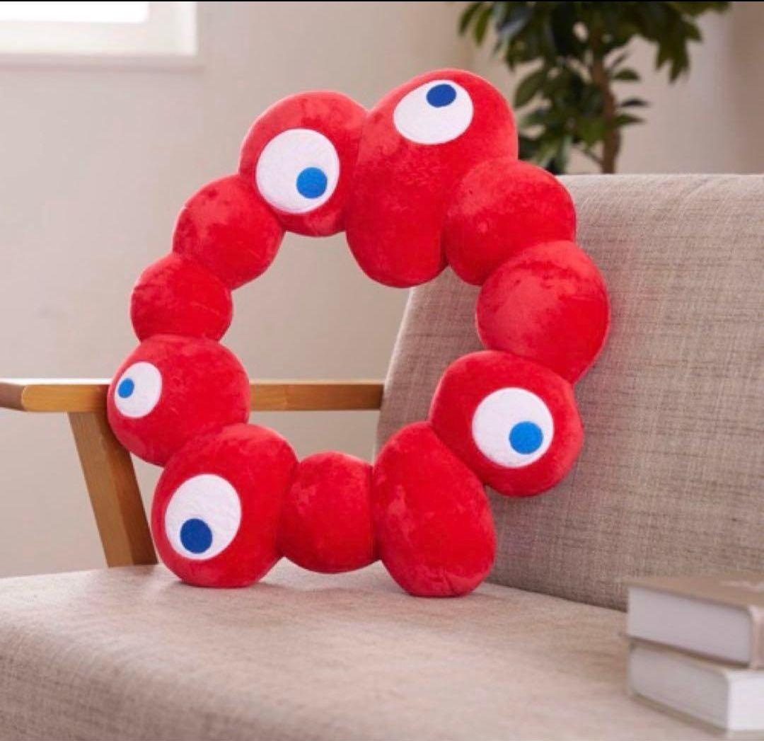 EXPO2025 ミャクミャク ロゴぬいぐるみL なりきりクッション目立った傷や汚れなし