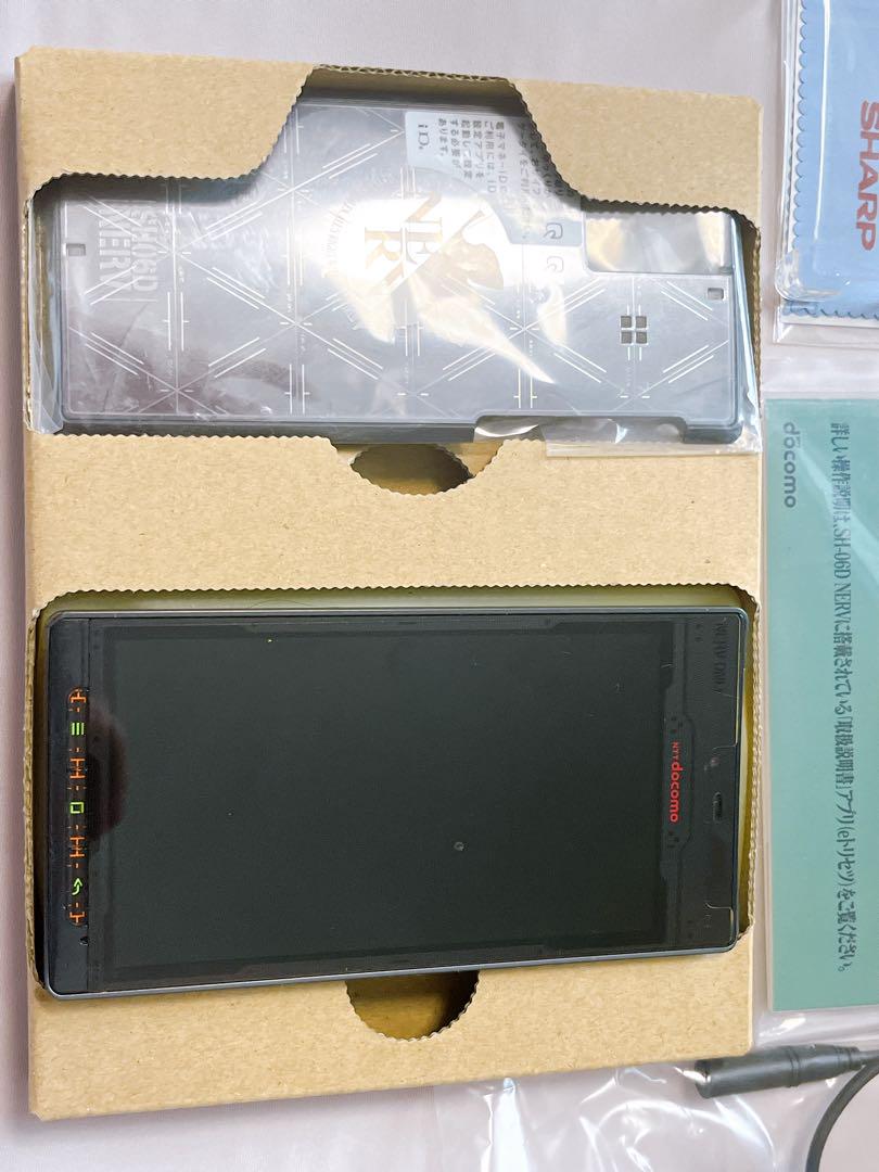 （訳ありセール 格安） 訳ありジャンク品扱］SHARP 本体+Usbケーブル NERV SH-06D スマートフォン本体
