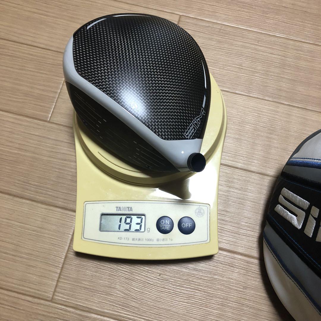 TaylorMade SIM MAX ドライバー 10.5度 ヘッドのみ クラブ