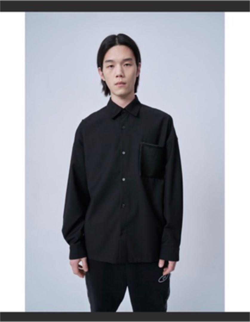最安値新品 OY オーワイ レザーポケットシャツ LEATHER POCKET SHIRTS rlE6V-m90487450574 人気が高い