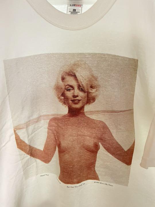となります➔ Marilyn XL 90s sZEIh-m90487556939 Monroe ヌードフォトTシャツ のサイズ