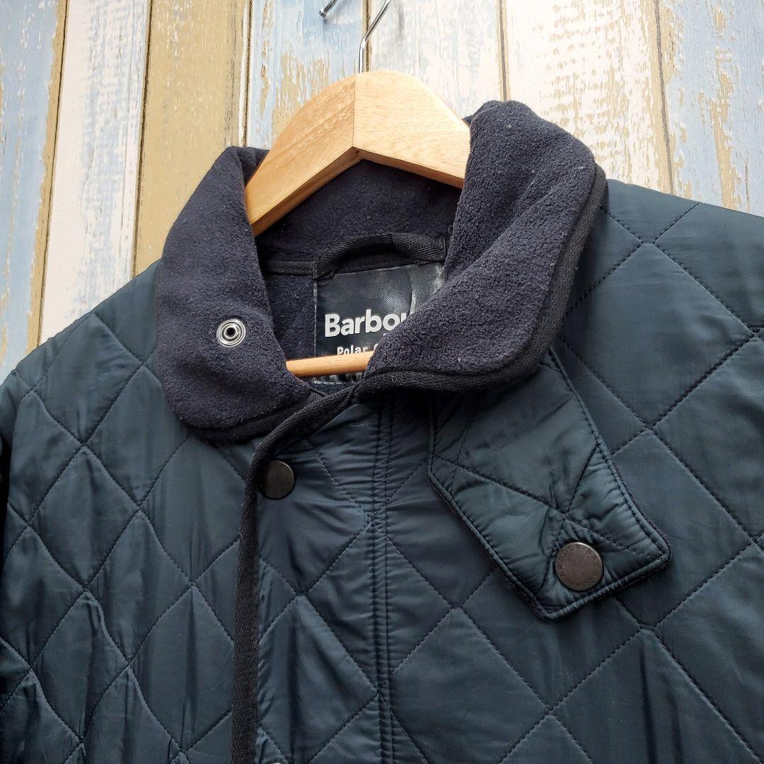 HA53☆バブアー☆キルティングジャケット☆カバーオール☆刺繍ロゴ☆XL相当 HA53☆バブアー☆キルティングジャケット☆カバーオール☆刺繍ロゴ☆XL相当