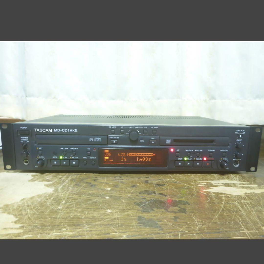 【美品】TASAM MD-CD1MKⅡ 業務用CDプレーヤー& MD ②