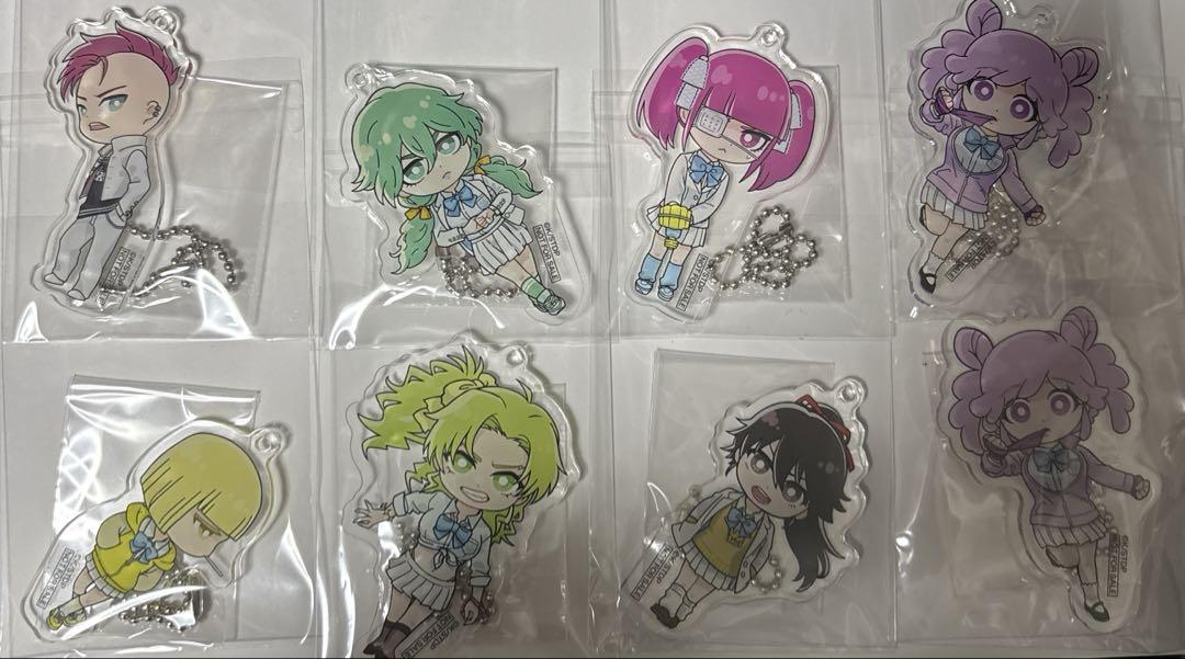 BLEACH BLEACH焼き　アクリルチャーム　バズビー　バンビエッタ　リルカ