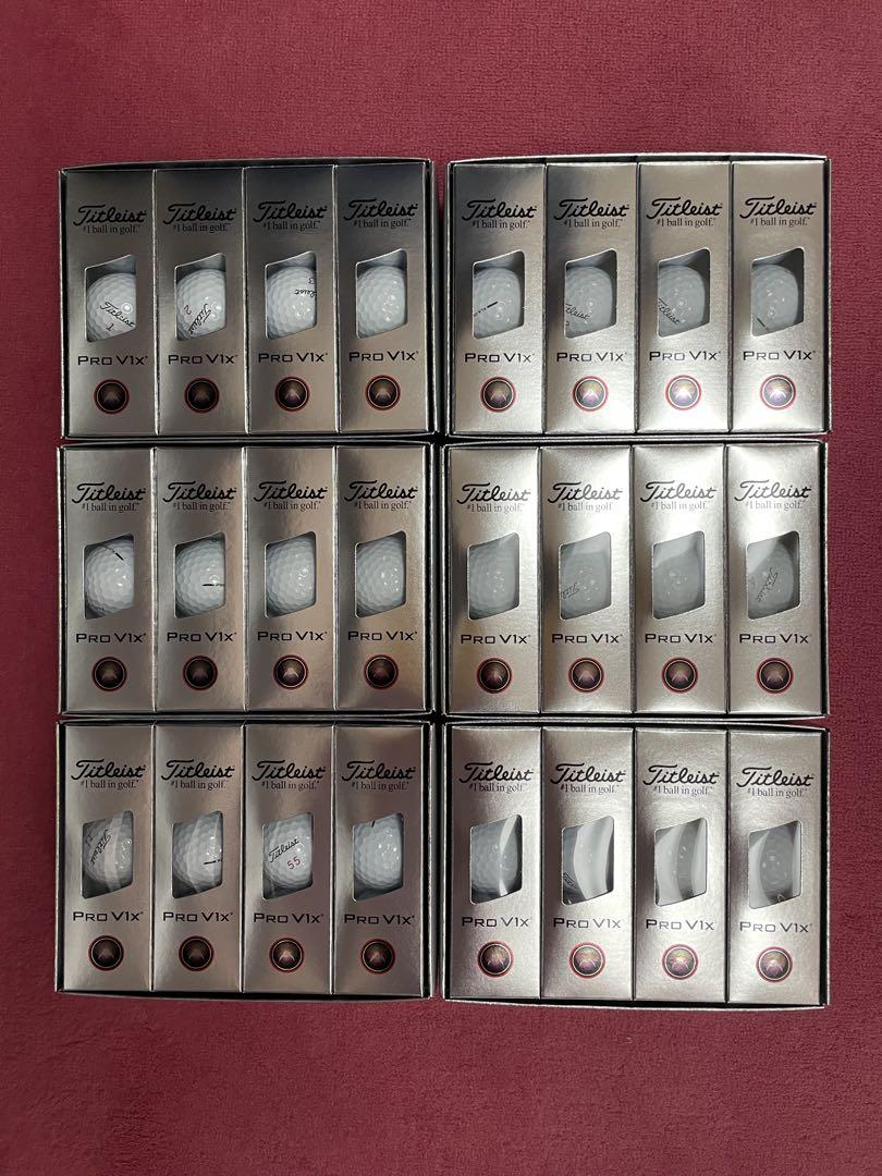 タイトリストPro V1x ゴルフボール 新品6ダース