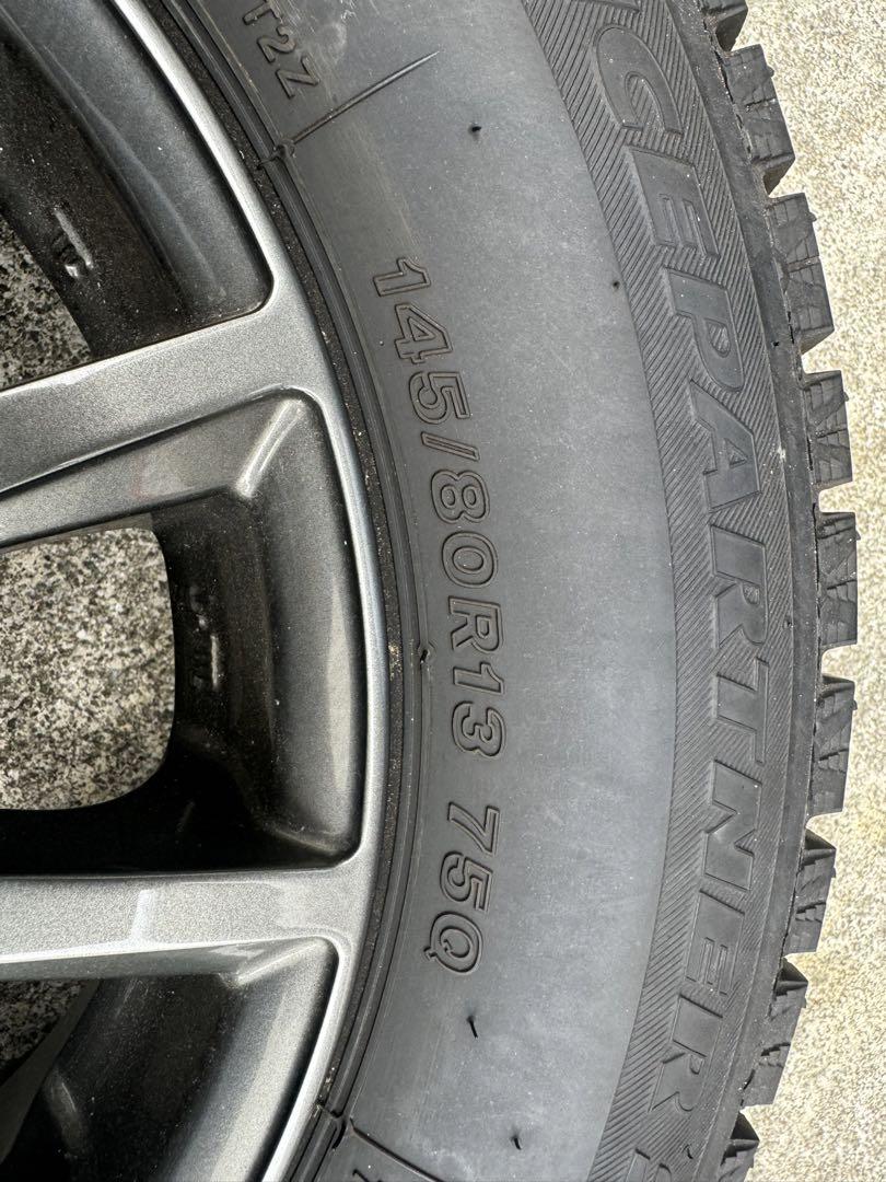 スタッドレス タイヤ 145/80R13