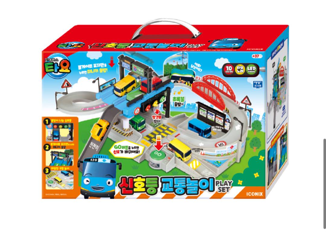 【日本未発売】TAYOタヨ バス PLAYSET 新品未使用