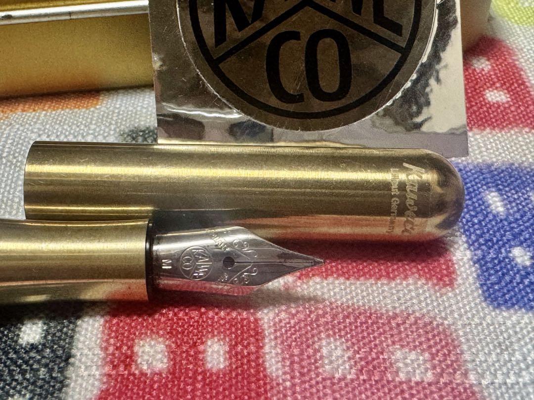 KAWECO リリプット万年筆 真鍮 エコブラス LIBR