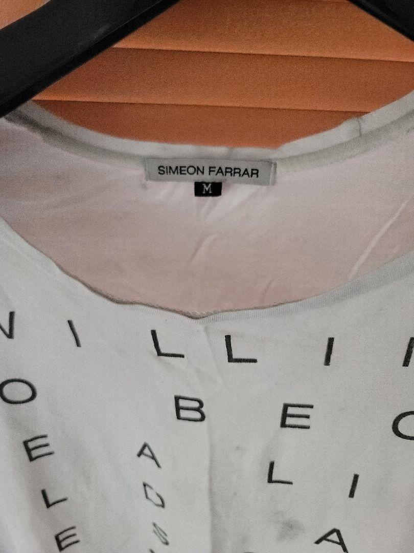 シメオンファーラー手刷りTシャツ