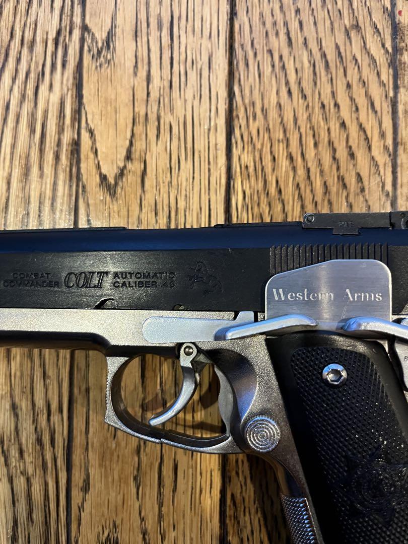 ウエスタンアームズ COLT GOVERNMENT MODELガスガン