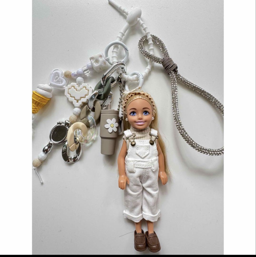 Barbie - マテル人形使用バービーキーホルダー バービーチャーム