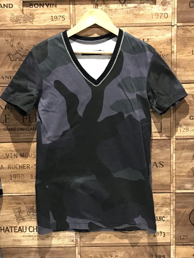 【値下げ対応可能‼️】AKM 半袖Tシャツ Sサイズ カモ柄 タイト目