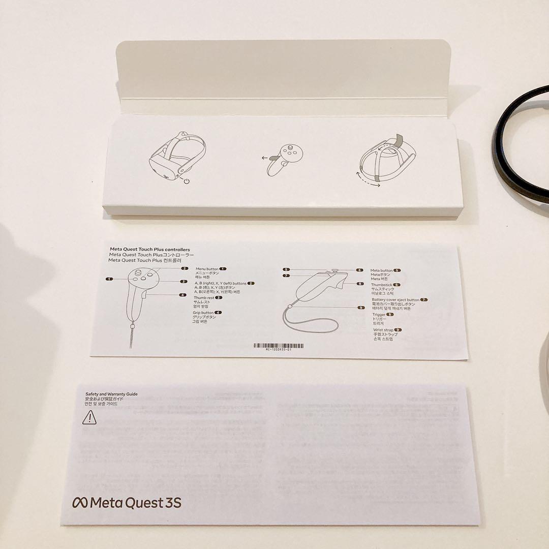 Meta Quest 3S 128GB VRヘッドセット メタ クエスト 3S