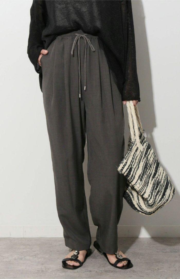 極美品✨レリューム 2024AW 《追加》タンブラーブッチャーイージーパンツ