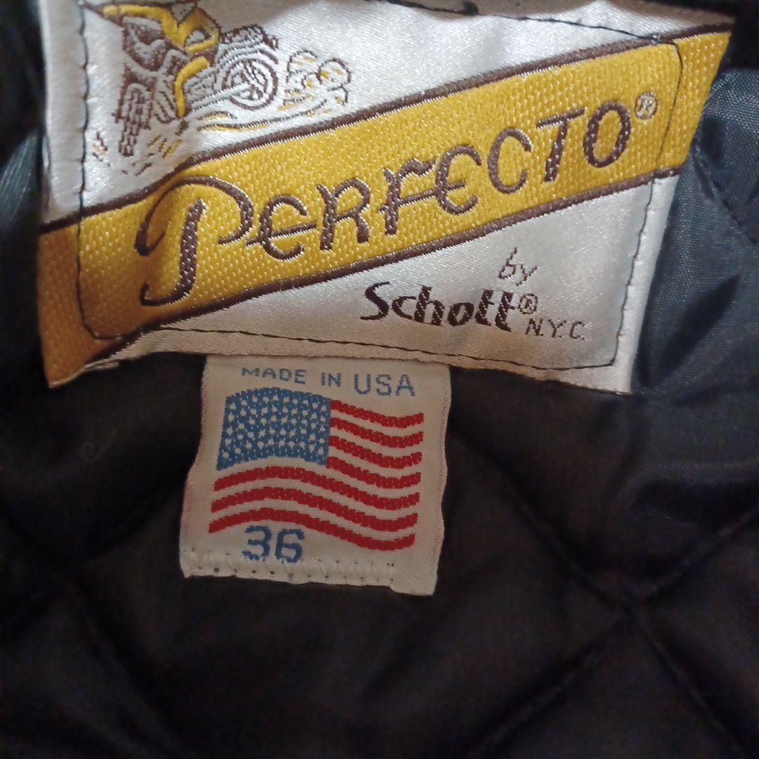 Schott Perfecto レザージャケット 36