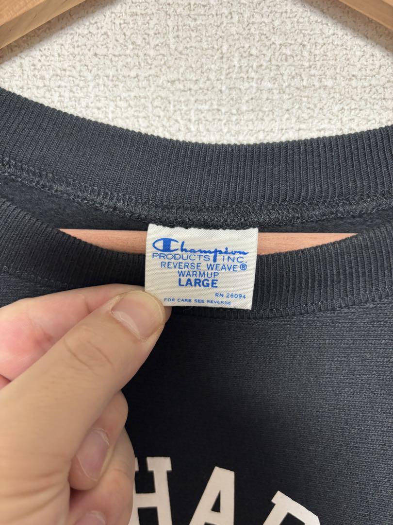 チャンピオン Champion Reverse Weave L ブラック