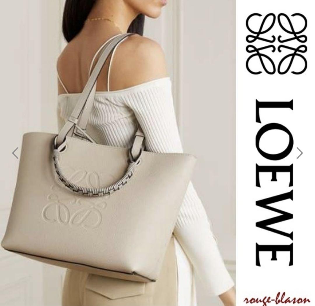 LOEWE ロエベ アナグラム スモール トートバッグ アイボリー 新品