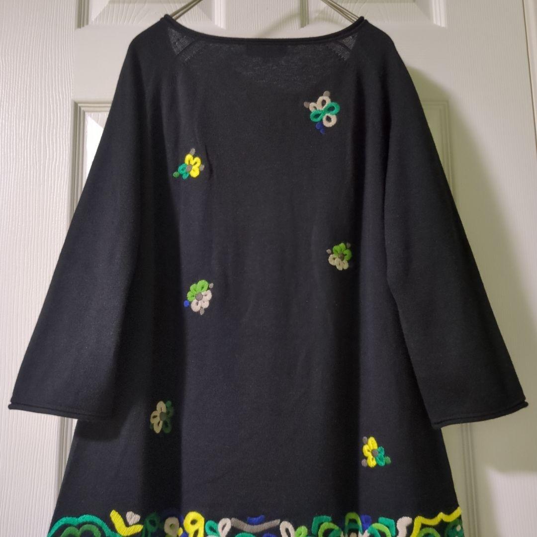 TOKUKO 1er VOL トクコ チュニック 刺繍 お花 - メルカリ