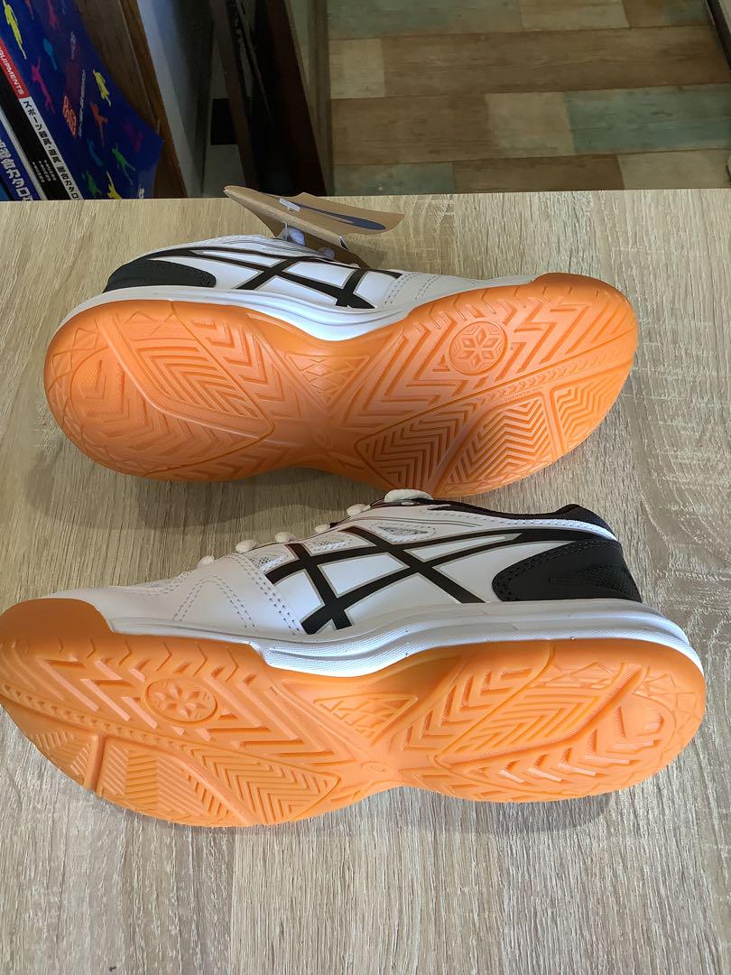 アシックス asics バレーボールシューズ ジュニア 21㎝ 白黒 箱無し