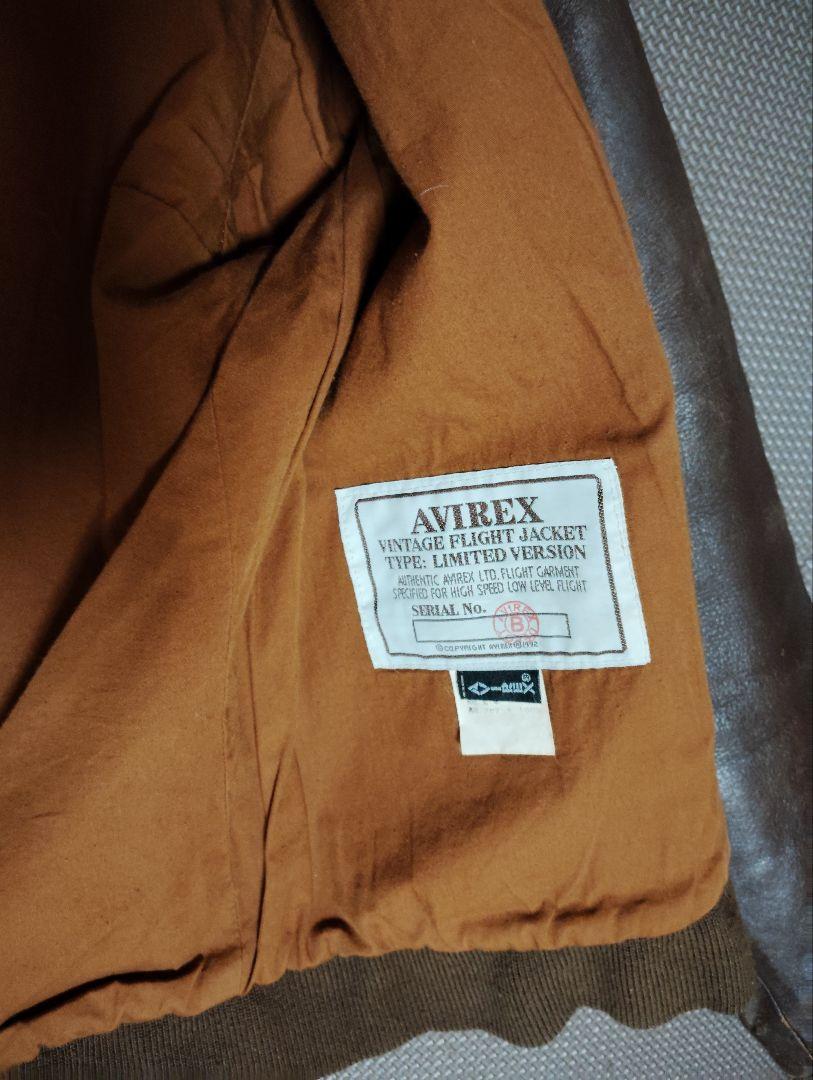 AVIREX Type A-2 馬革レザー ジャケット 米国製サイズ40