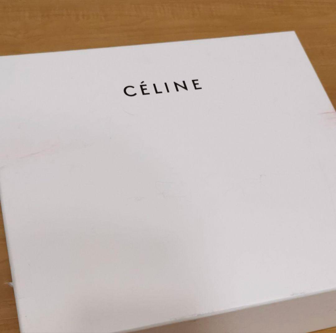 CELINE セリーヌ オープントゥサンダルブーツ バンバン 38 メタルヒール