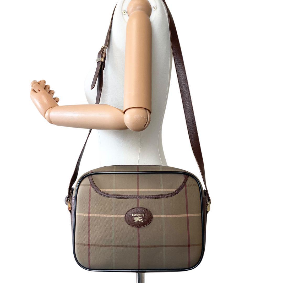 バッグ 708 vintage Burberry plaid shoulder bag 708 vintage Burberry plaid shoulder bag - メルカリ