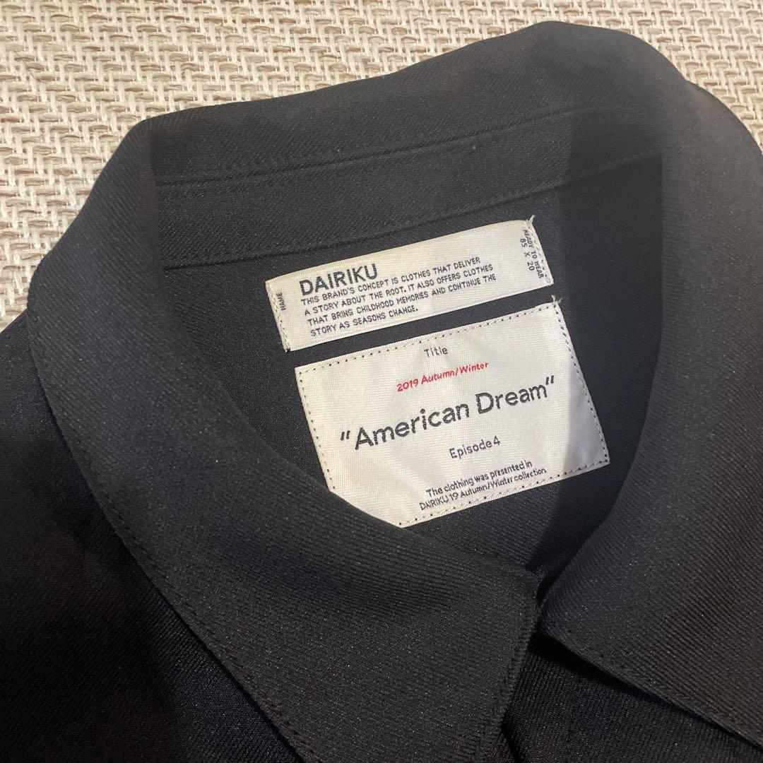 ジャケット・アウター DAIRIKU 19aw regular polyester jacket