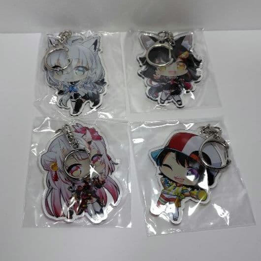 ≪グッズ≫ホロライブ FAMS アクリルキーホルダー 通常服Ver. 全種セット