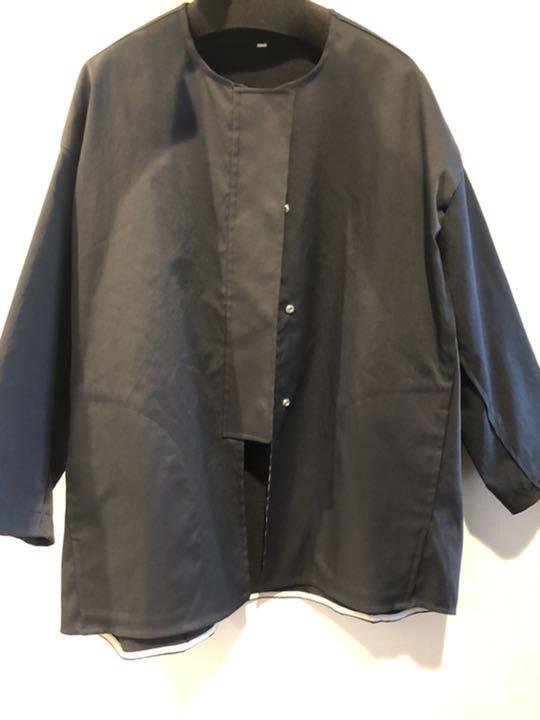 大得価高品質 yori ノーカラーコクーンジャケット 38 Oq7cd-m90512156924 在庫低価