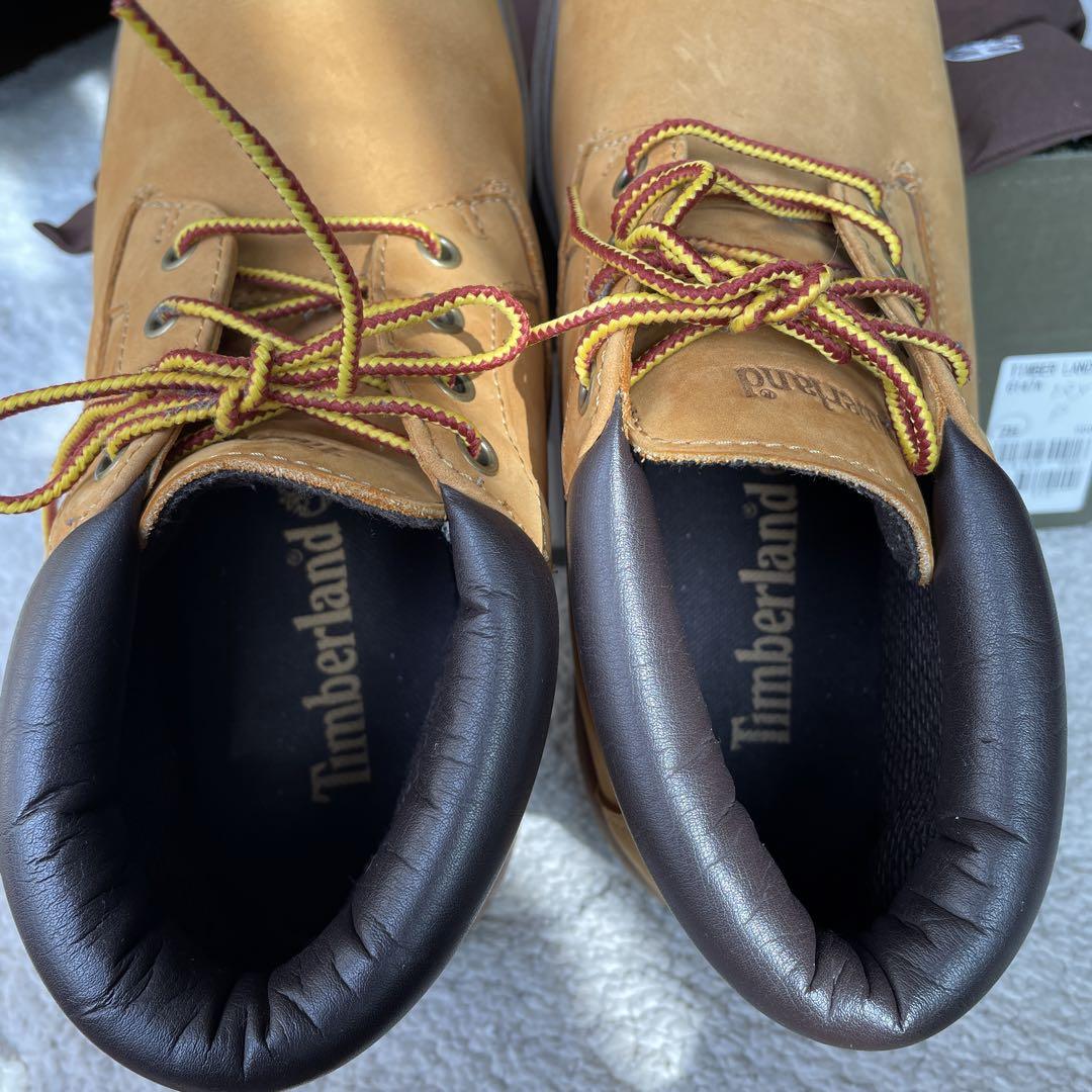 Timberland ブラウン ハイカットブーツ8Ｗ