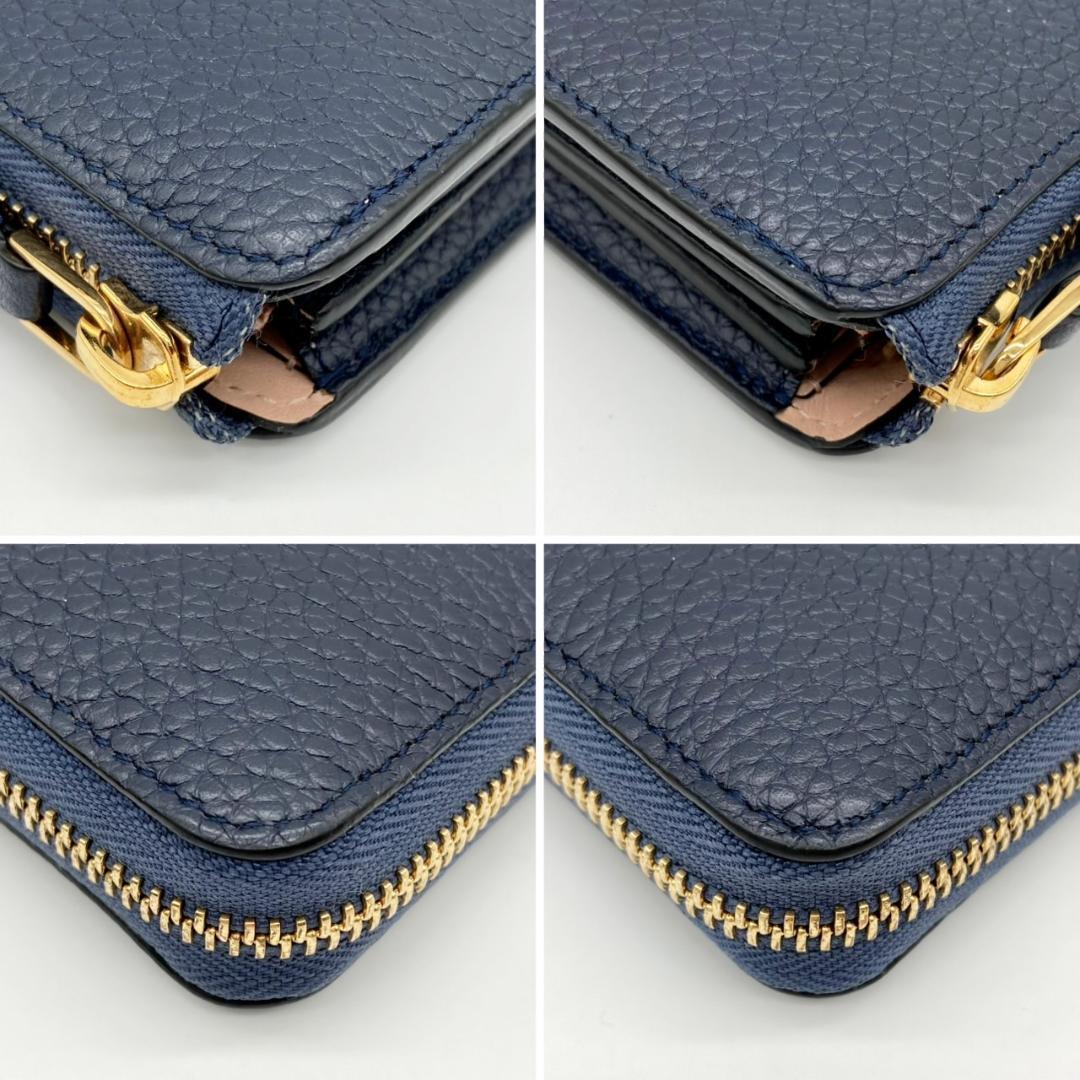 IC　ルイヴィトン　コメット　ネイビー　ピンク　バイカラー　長財布　223