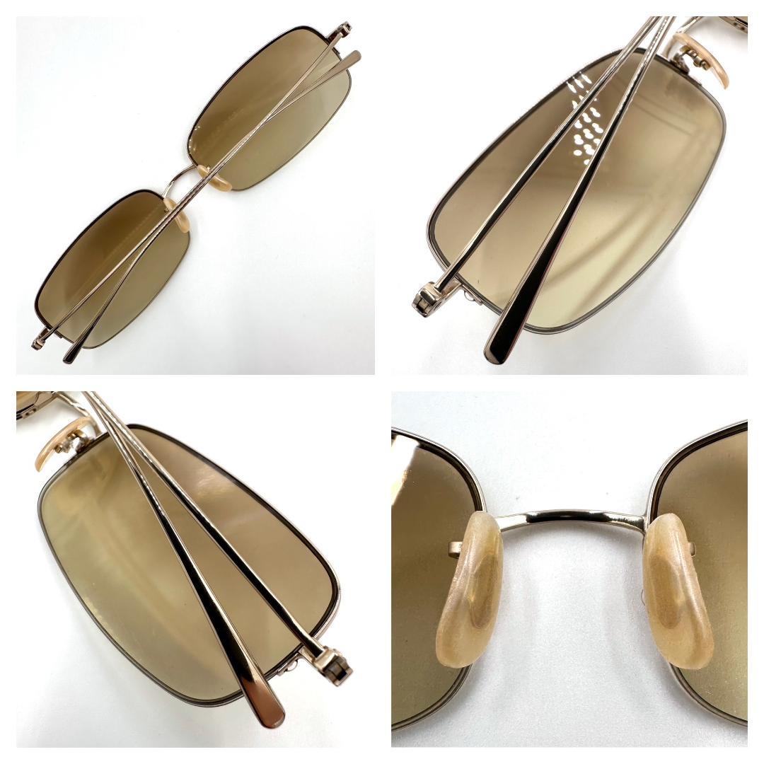 Oliver Peoples オリバーピープルズ サングラス 度なし ハーフリム