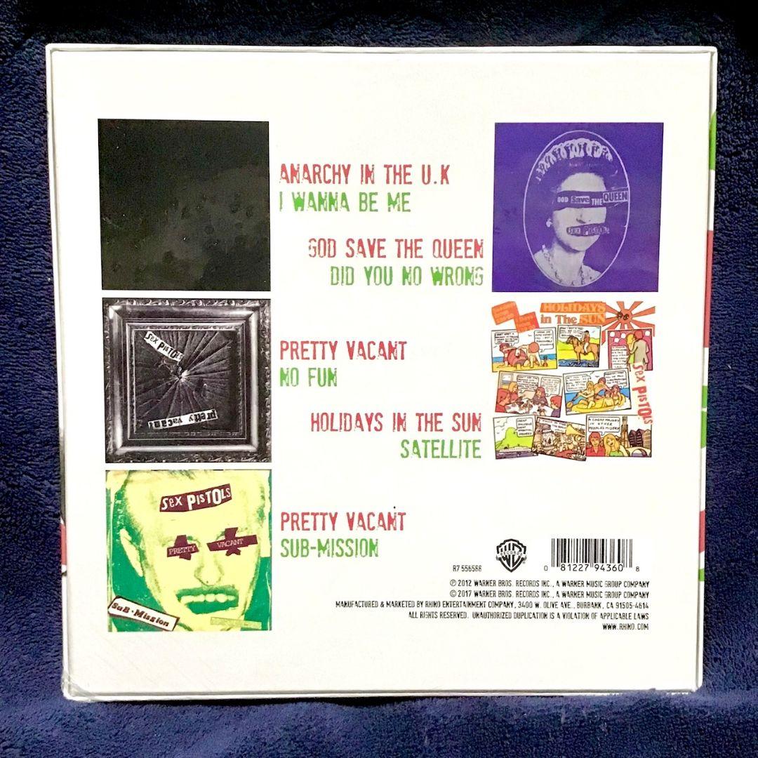 SEX PISTOLS / THE U.K. & U.S. 7 SINGLES レコード