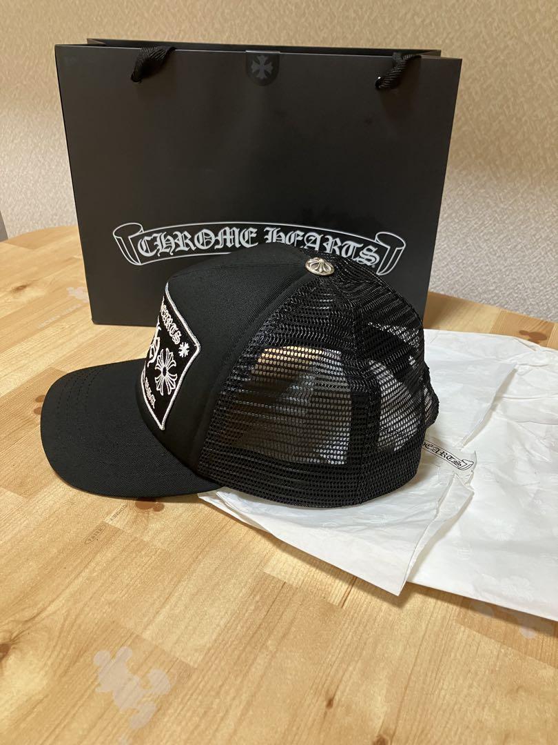 【美品】クロムハーツキャップ　正規品　ブラック
