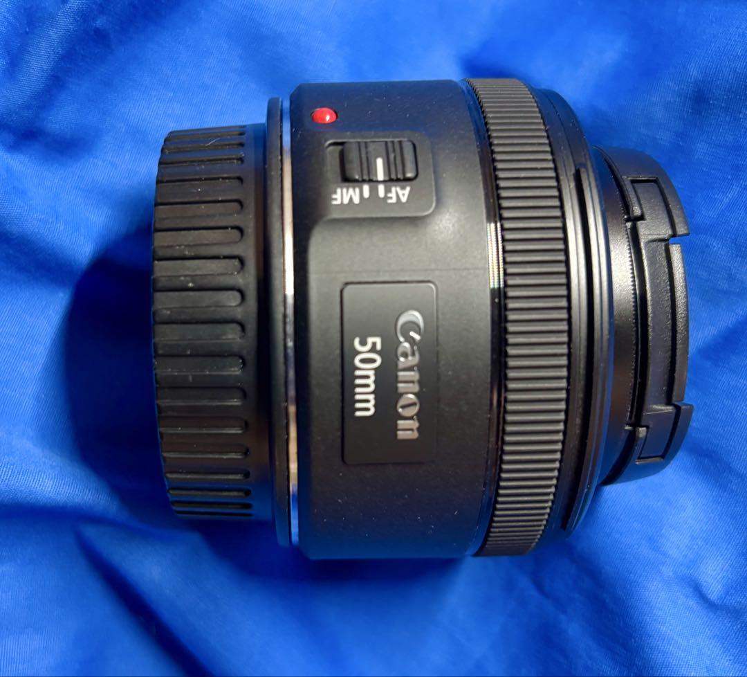 Canon EF 50mm f/1.8 STM レンズ　保護フィルター付