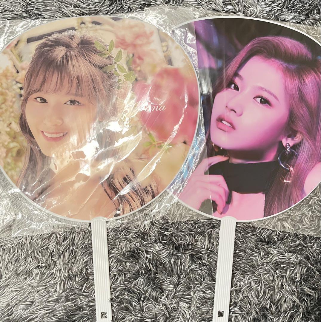【未使用品】TWICE サナ うちわ まとめ売り 未使用品】TWICE サナ うちわ まとめ売り
