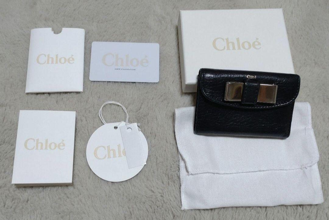 【人気】Chloe クロエ リリィ 3つ折り財布 画像2
