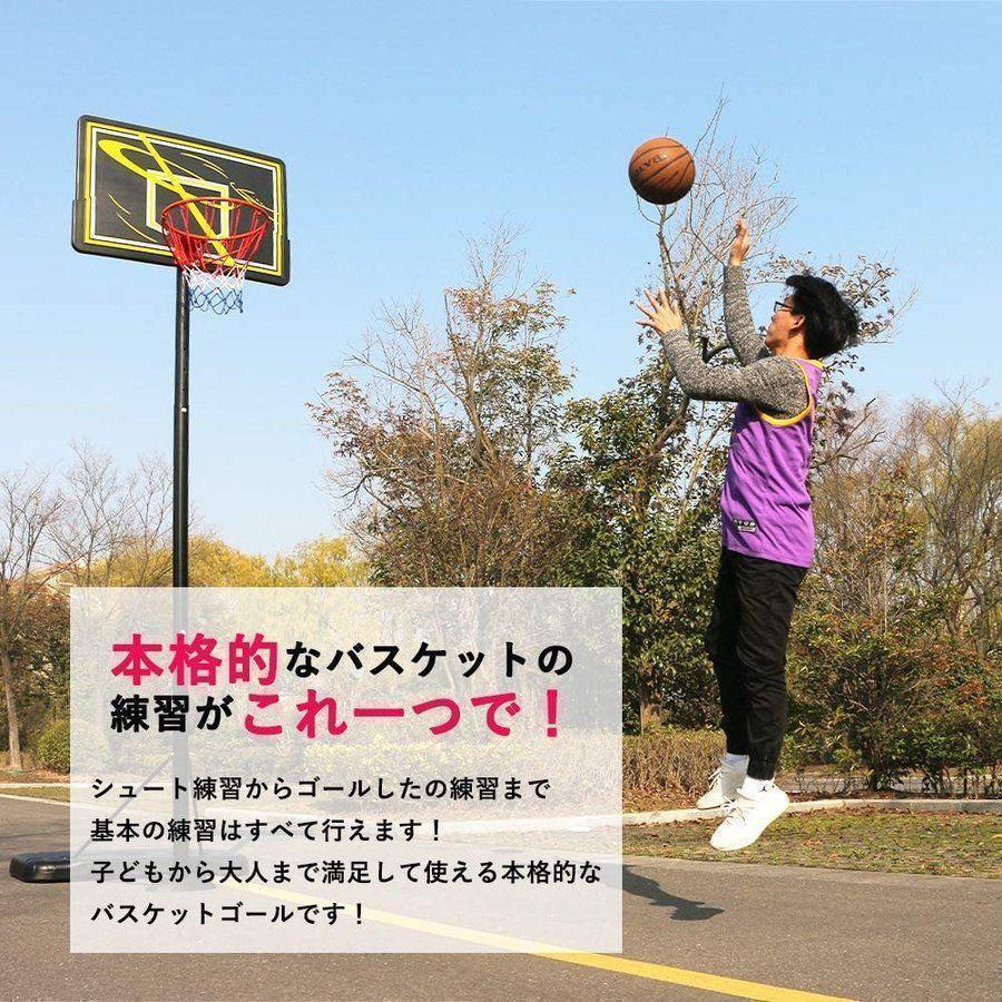 バスケットゴール 固定式 タンク 屋外 家庭用 ダブルスプリング