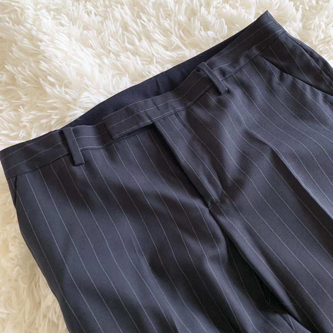 【美品】ユナイテッドアローズ　パンツスーツ　上下　ネイビー　40