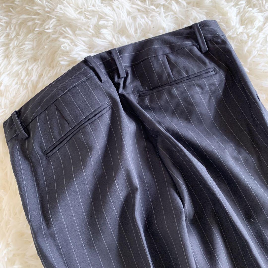 【美品】ユナイテッドアローズ　パンツスーツ　上下　ネイビー　40