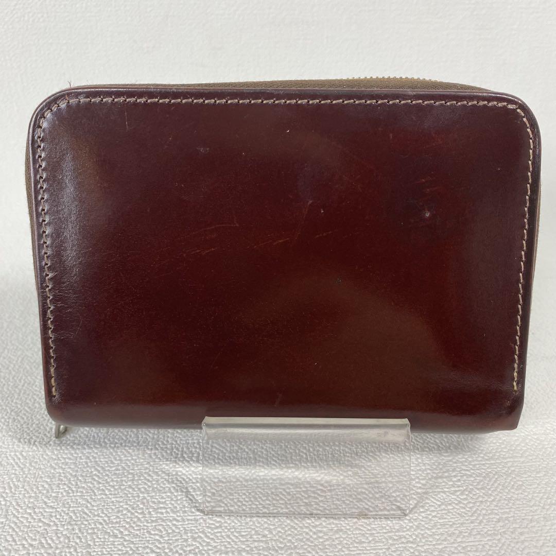 Y.I　ホワイトハウスコックス　ブライドルレザー　折財布　ブラウン