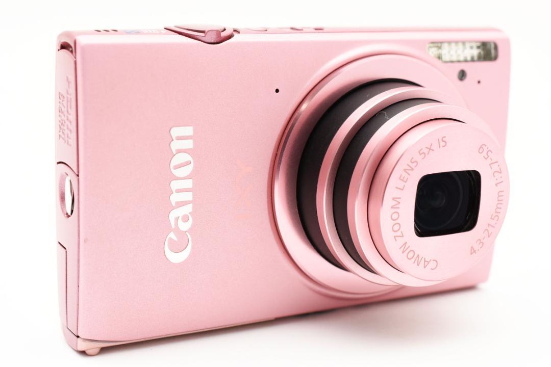 超美品 Canon IXY 430F コンパクトデジタルカメラ ピンク キヤノン