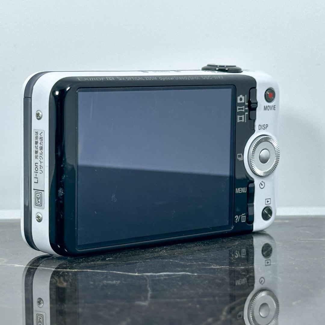【美品】SONY CyberShot DSC-WX7 ホワイト　デジタルカメラ◯