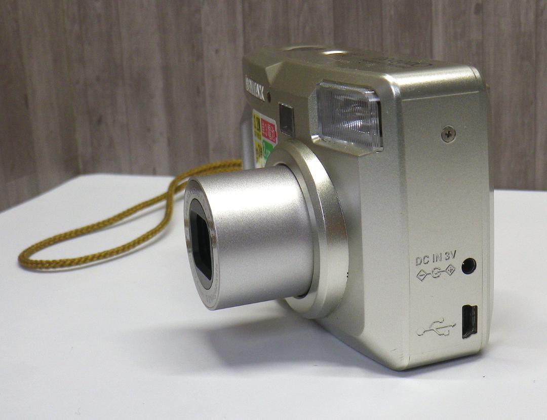 PENTAX Optio E30 デジタルカメラ SDカード（1GB）・電池付き PENTAX Optio 30 2GB SDカード付き - メルカリ