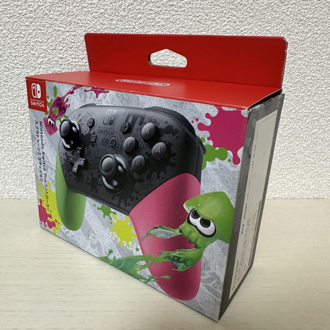 ニンテンドースイッチ 純正プロコン スプラトゥーン2